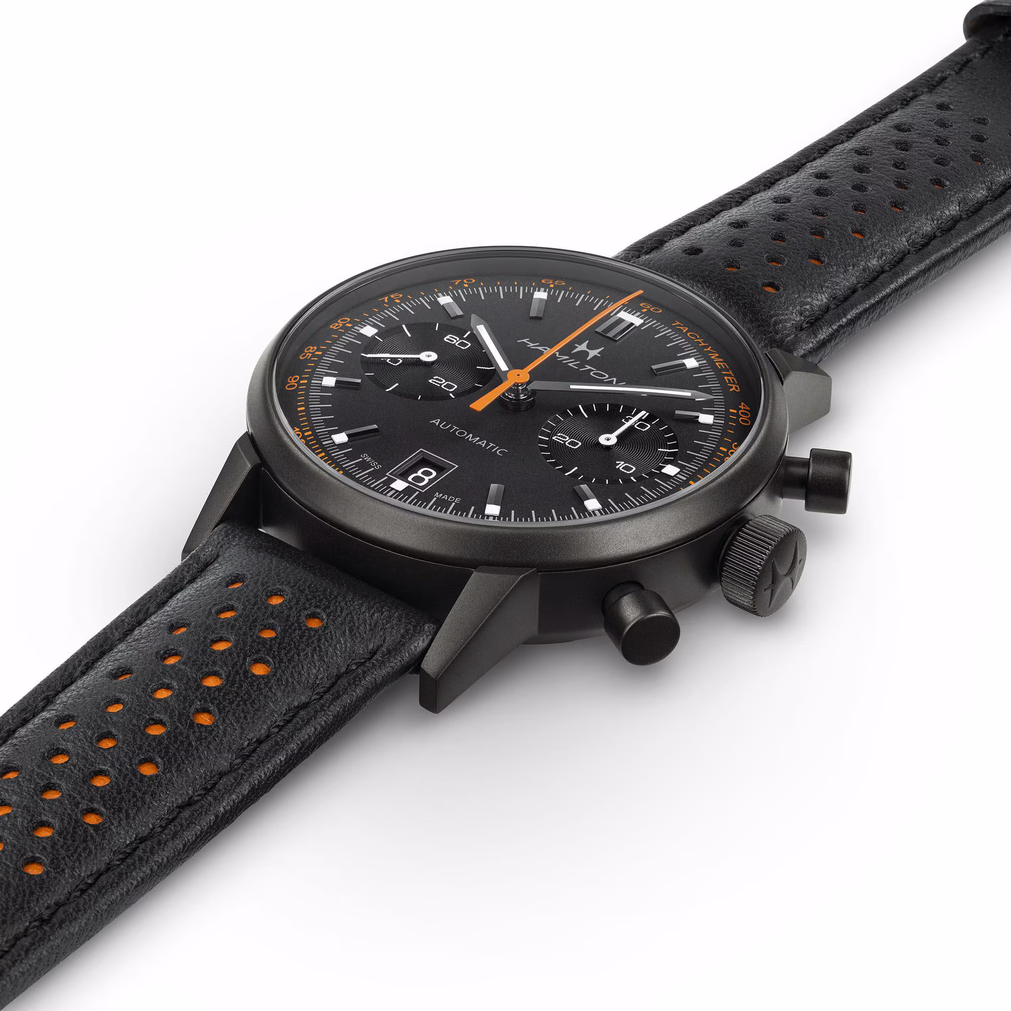 Hamilton Intra-Matic Auto Chrono 40 mm red H38446732