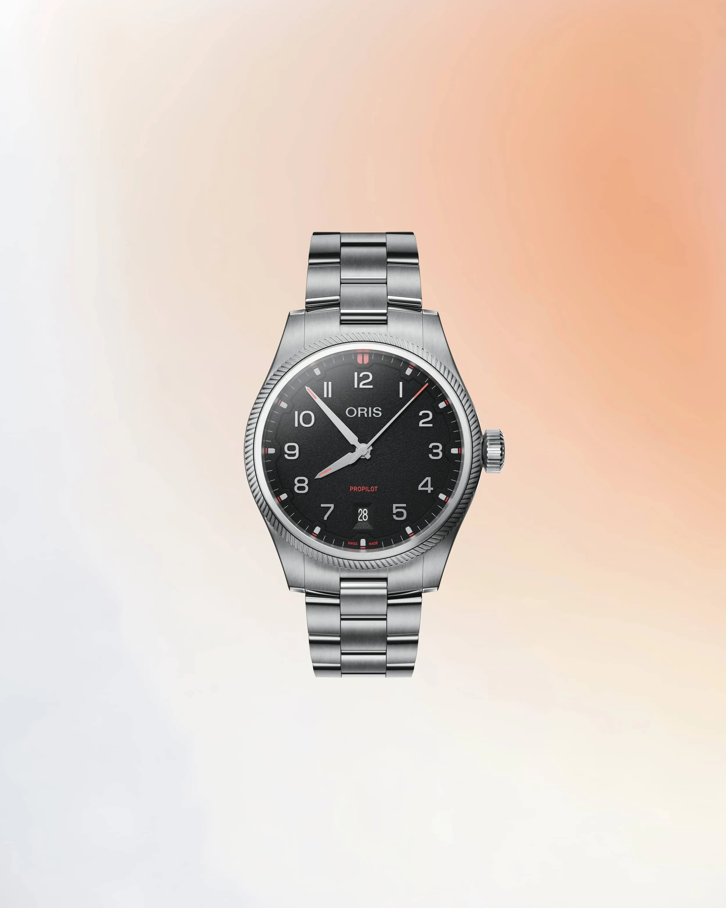 Oris ProPilot Date men's watch 01 733 7805 4164-07 8 20 04LC