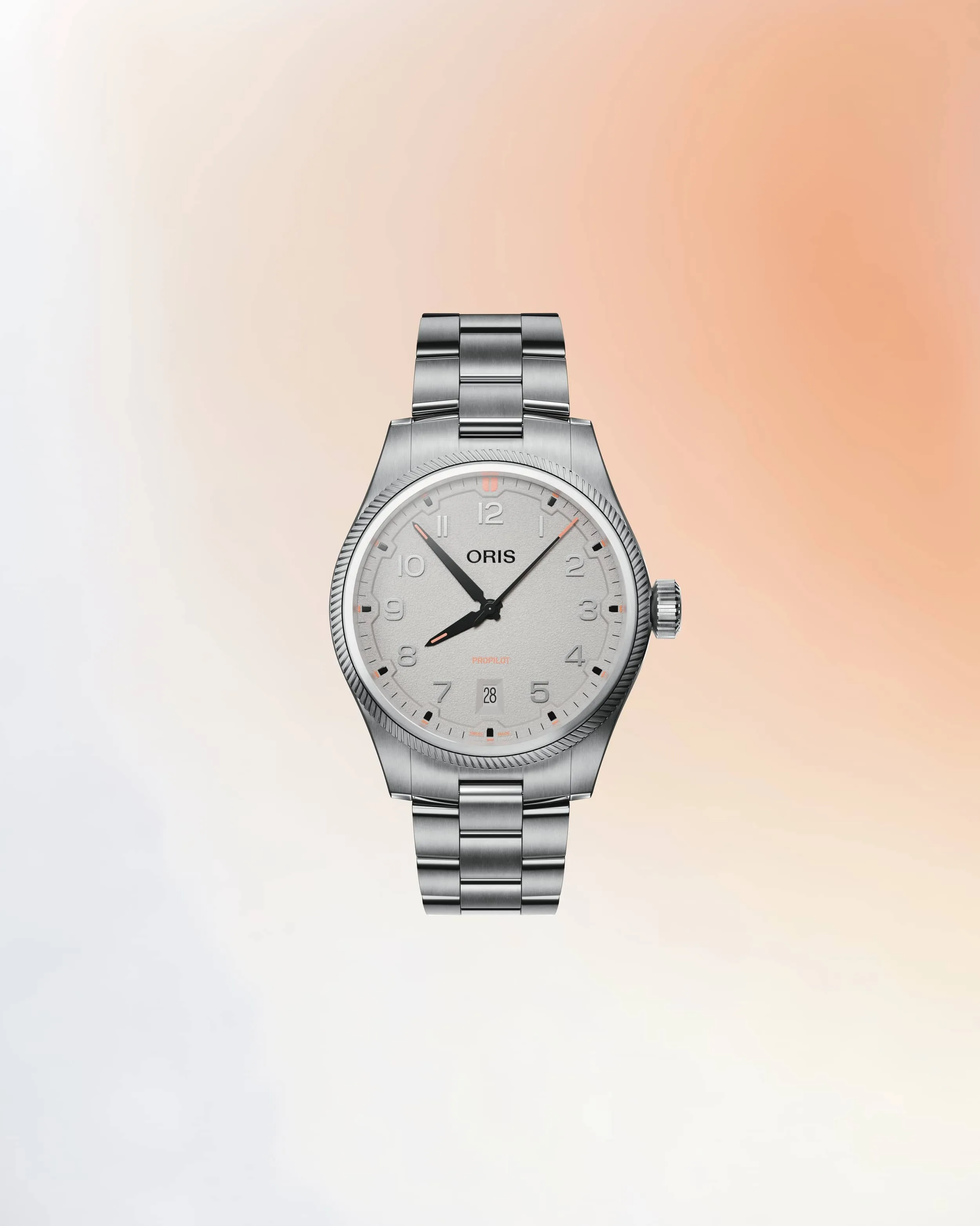 Oris ProPilot Date men's watch 01 733 7805 4163-07 8 20 04LC
