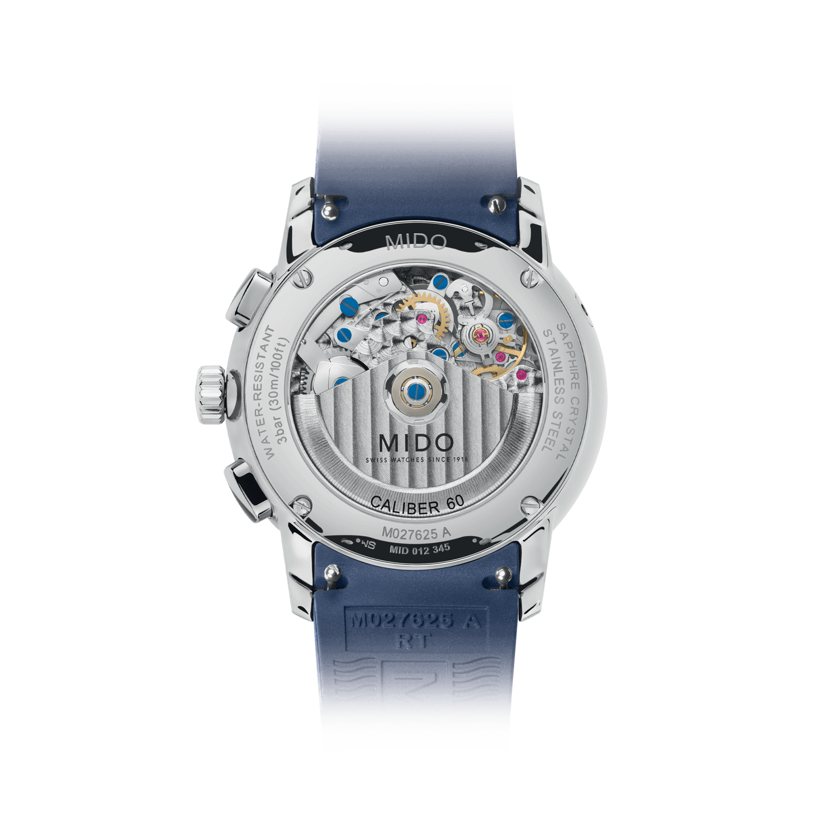 Mido Baroncelli Chronograph Moonphase M027.625.17.041.00 men's watch