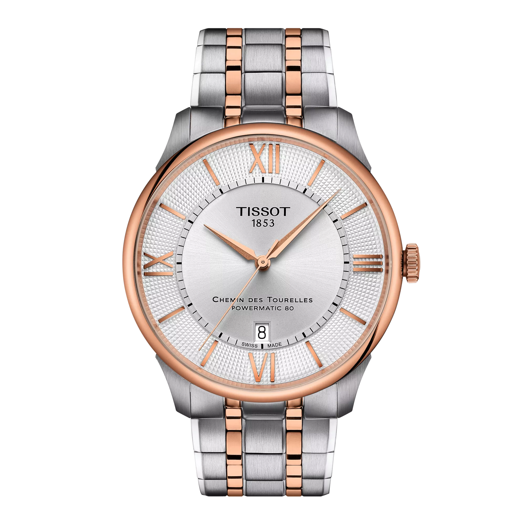 Tissot Chemin des Tourelles 42mm, automatic, up to 80 hours power reserve men's watch T139.407.22.038.00