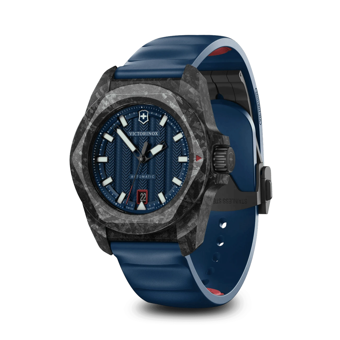 Victorinox I.N.O.X. Automatic men's watch Carbon Set 242022.1