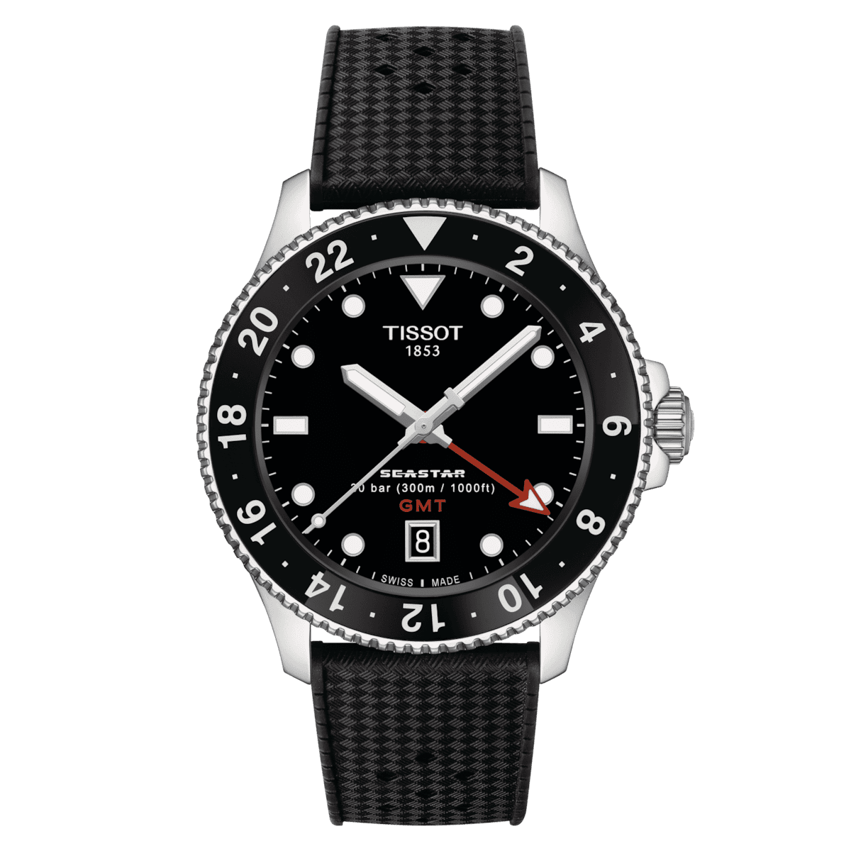 Tissot Seastar 1000 Quartz GMT Men's Watch T120.852.17.051.00