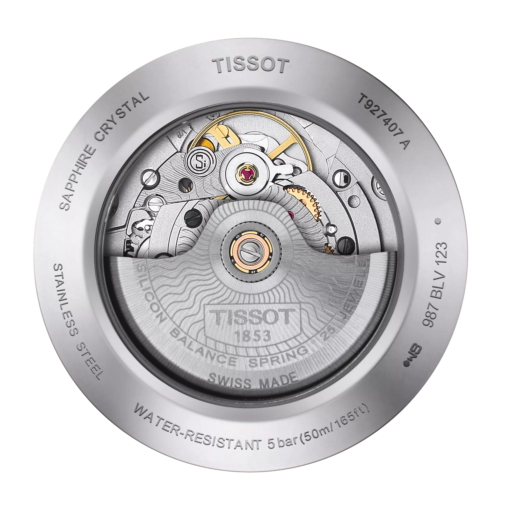 Tissot GENTLEMAN men's watch T927.407.46.051.00