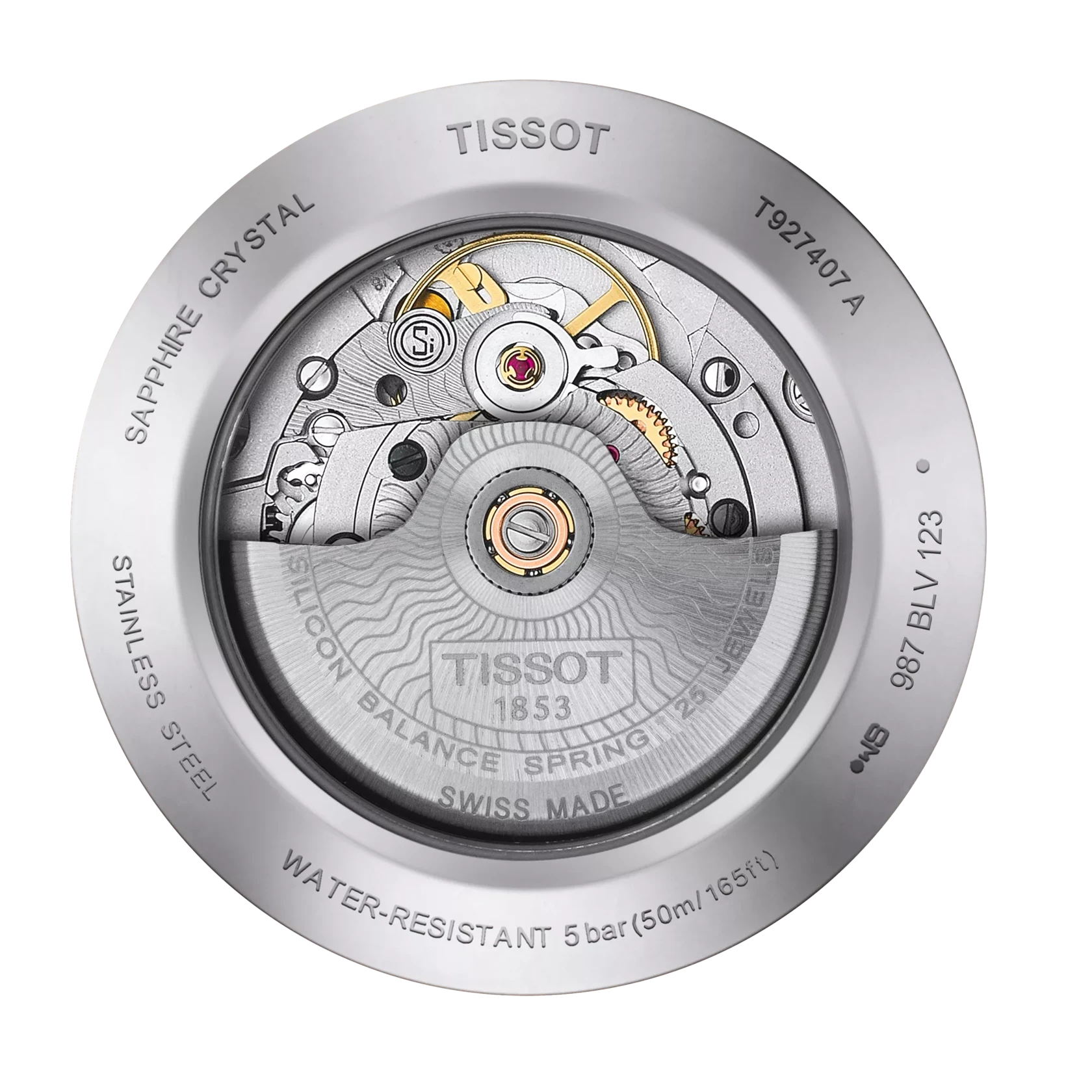 Tissot GENTLEMAN men's watch T927.407.46.051.00