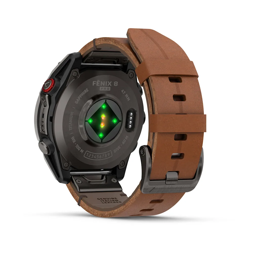 Garmin fēnix 8 Pro - 47 mm AMOLED Sapphire Men's Watch 010-03198-40