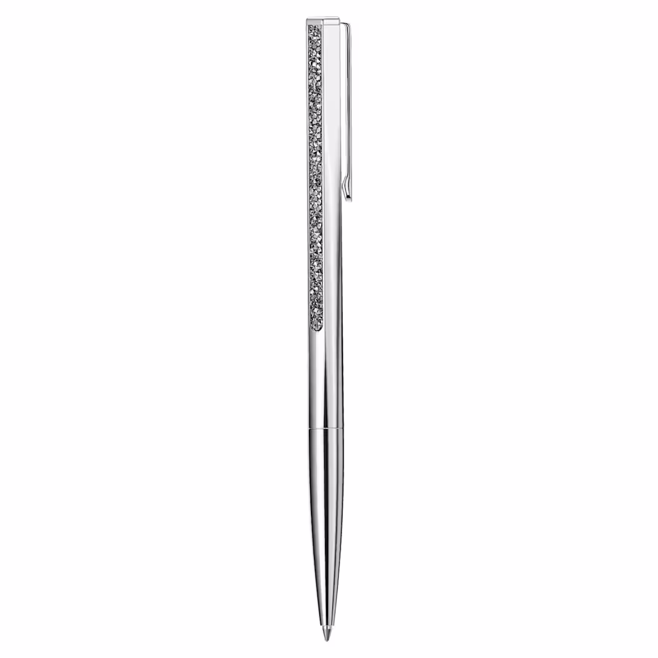 Swarovski Shimmer ballpoint pen, silver-colored, chrome-plated 5668056