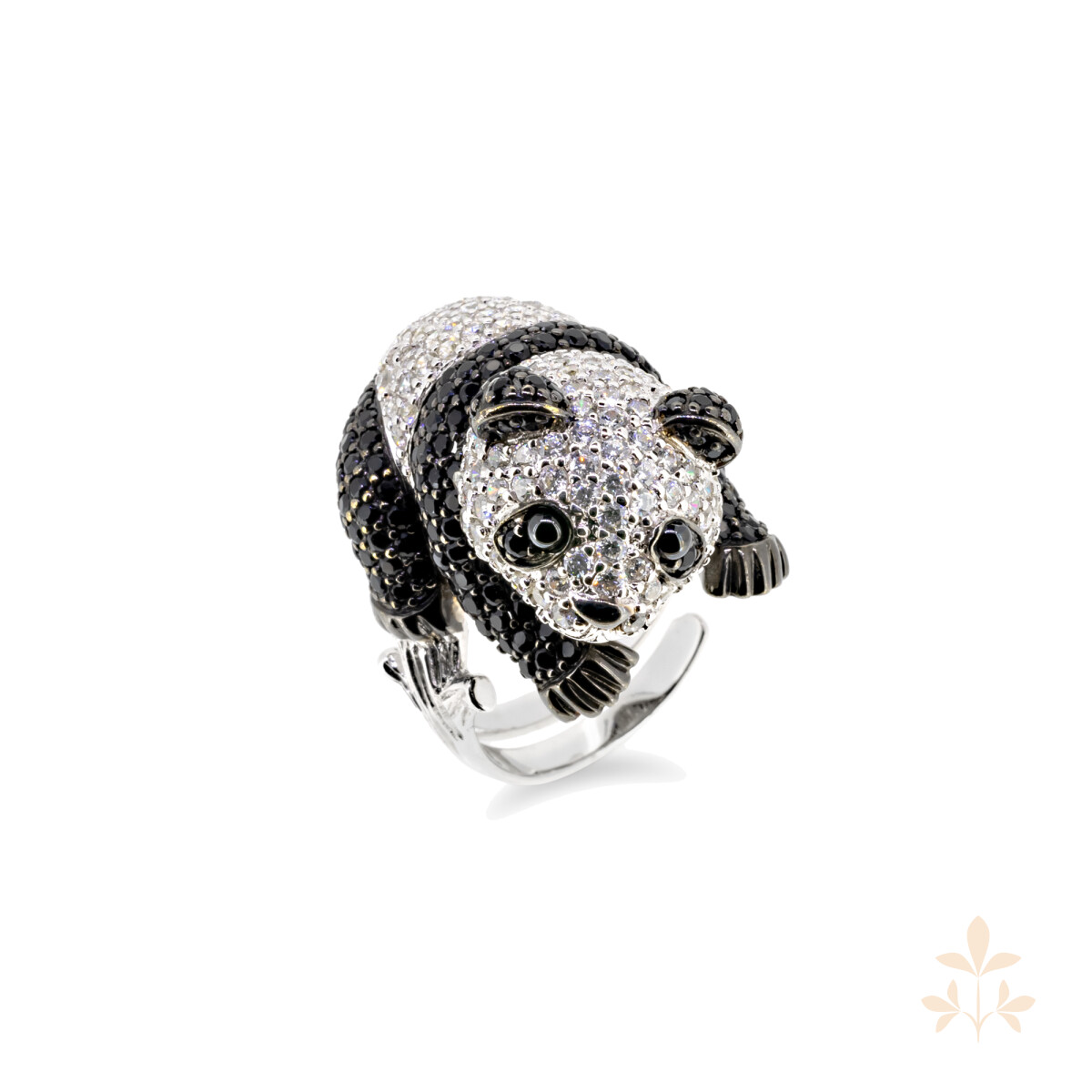 Back then Moji Panda Ring SZA-1990-197-M