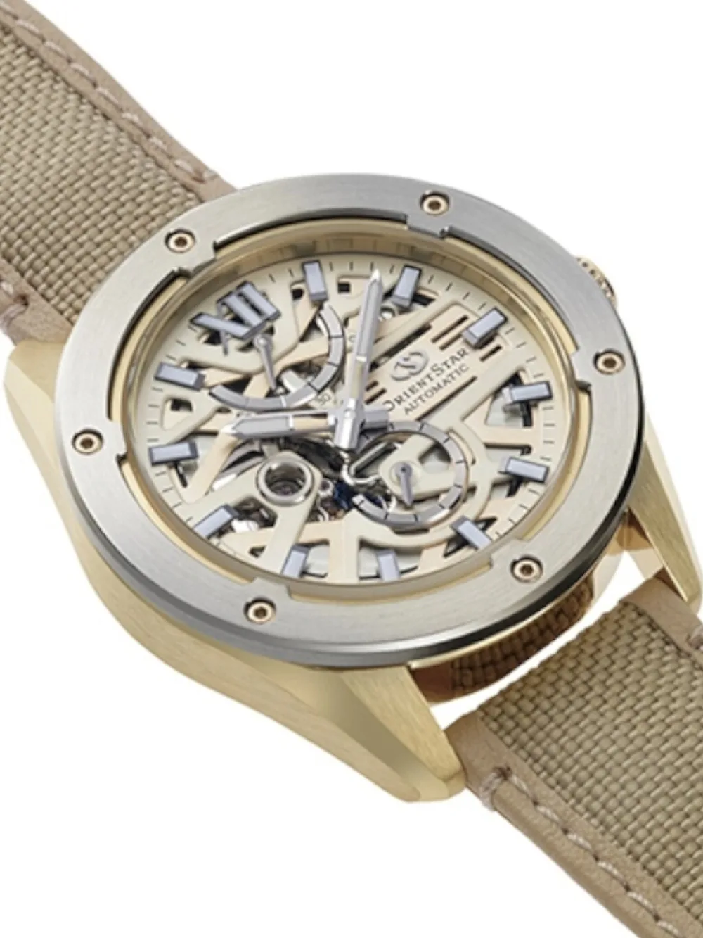 Orient Star M-Collection Automatic 42 mm Gold Men's Watch RE-BZ0005G00B