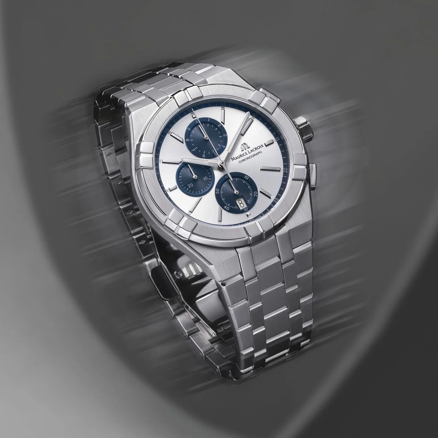 Maurice Lacroix Aikon Quartz Chronograph Men's Watch AI1118-SS002-230-1
