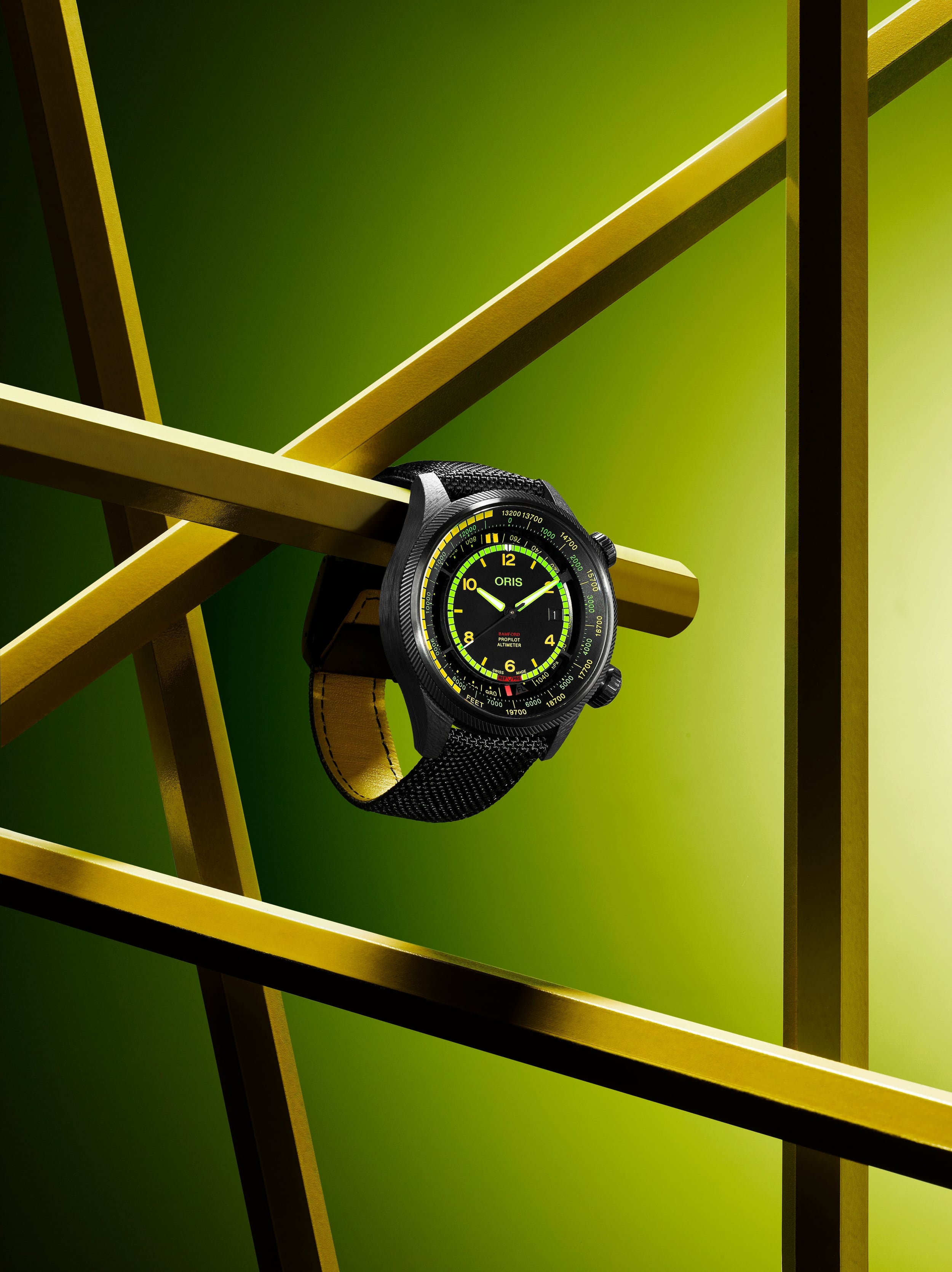 Oris Bamford ProPilot Altimeter "Mission Control" Limited Edition Men's Watch 01 793 7775 8724