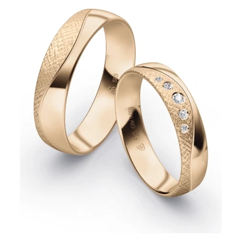 First Individual Love 3D Summer – One pair of wedding rings Rauschmayer 73-04039 / 72-04039