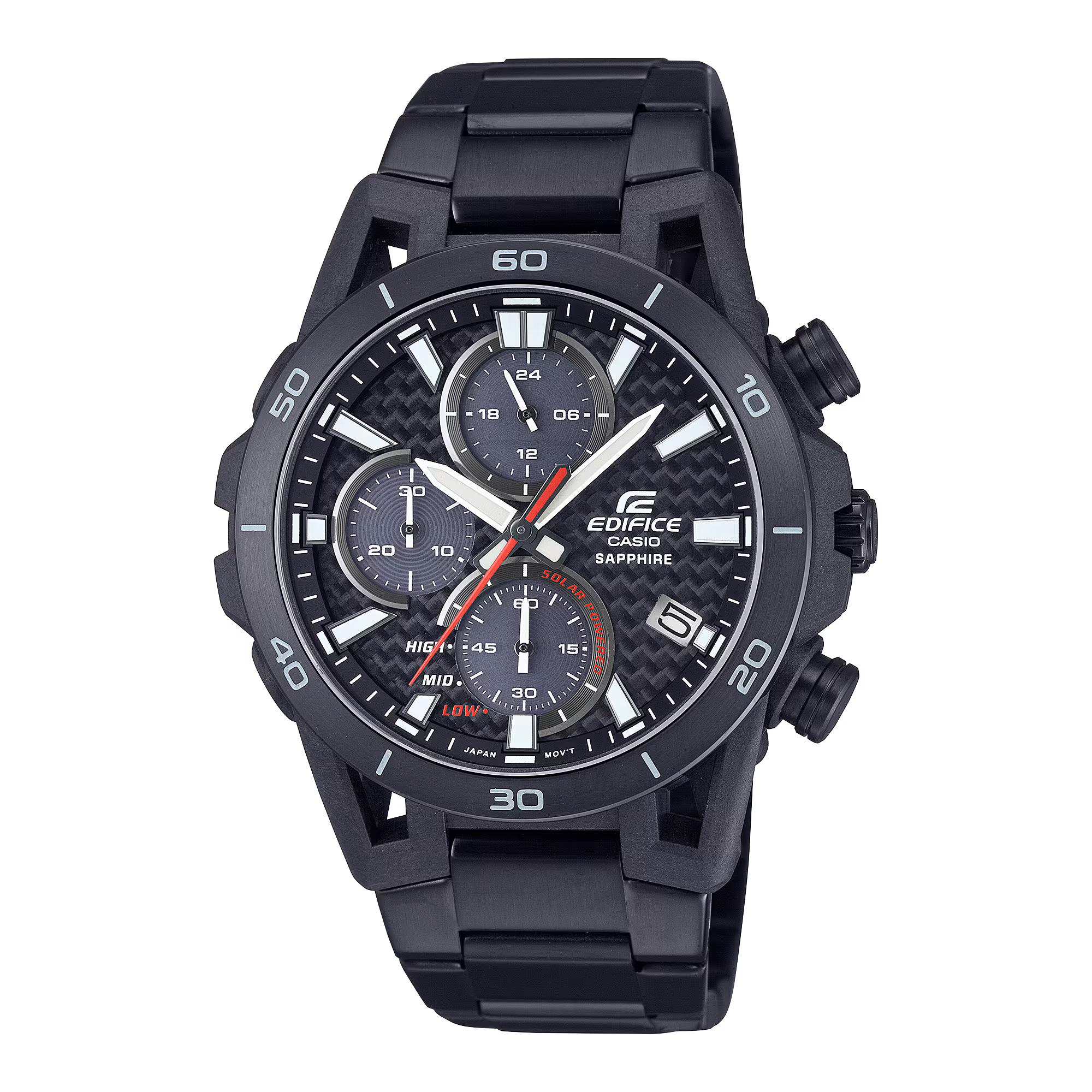Casio EDIFICE SOSPENSIONE Carbon Solar Herrenuhr EFS-S640DC-1AVUEF