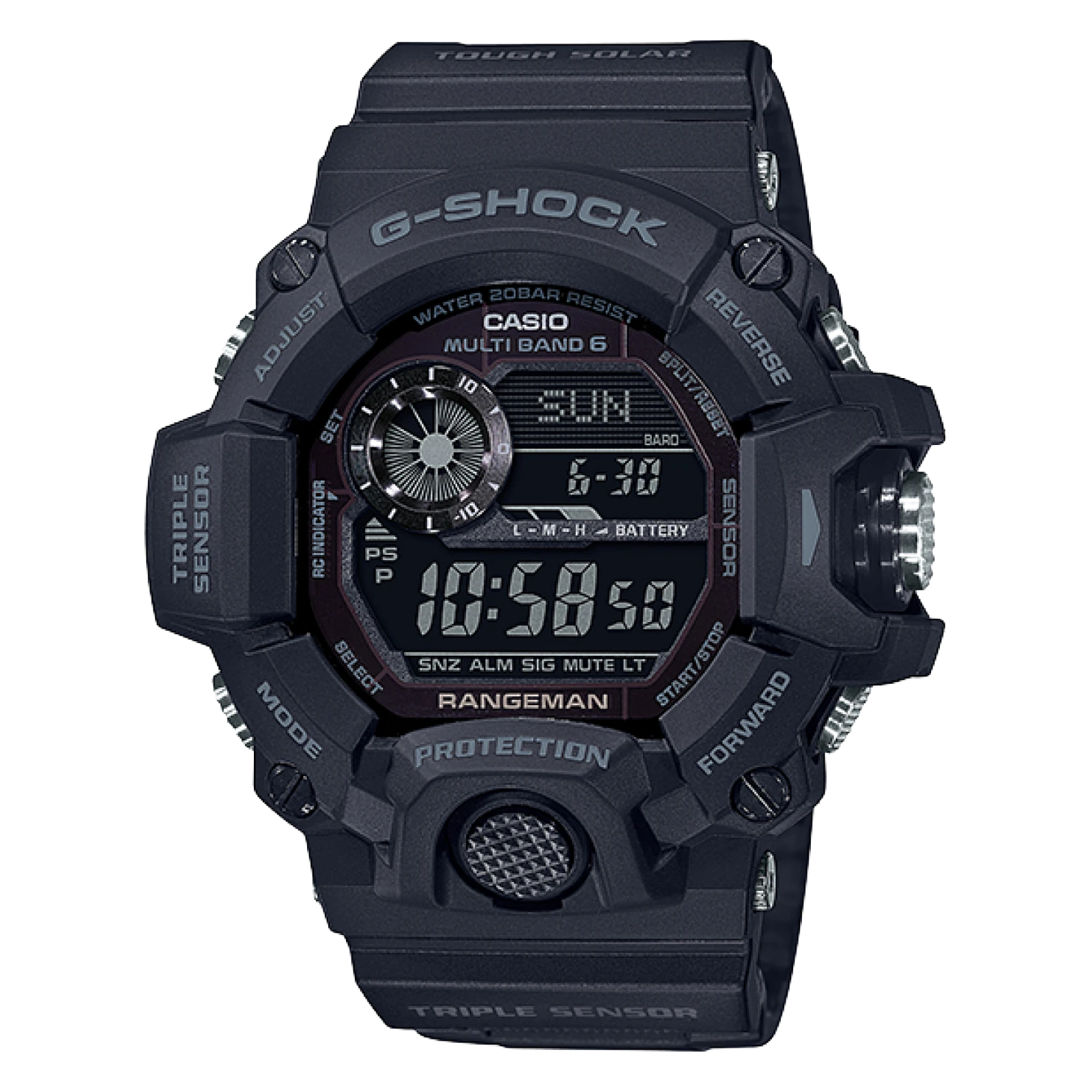 Casio G-Shock men's watch Rangeman GW-9400-1BER