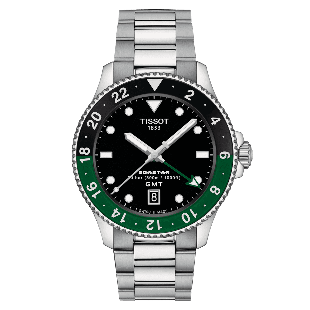 Tissot Seastar 1000 Quartz GMT Men's Watch T120.852.11.051.00
