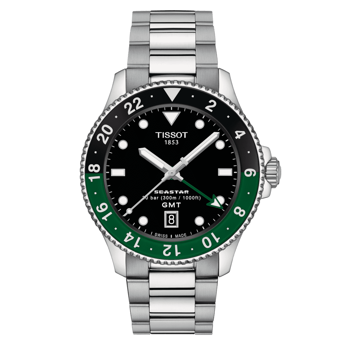 Tissot Seastar 1000 Quartz GMT Men's Watch T120.852.11.051.00