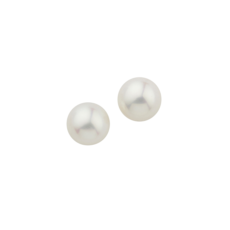 CEM 585/- Stud earrings 7.5 - 8.0 mm BOS502373