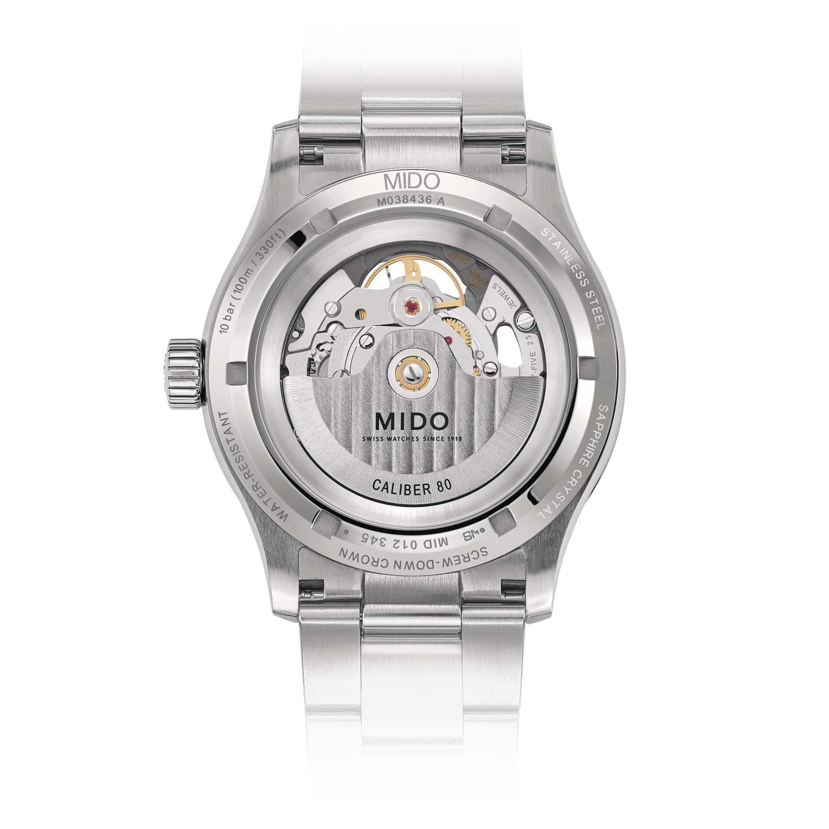 Mido Multifort Skeleton Vertigo Men's Watch M038.436.11.041.00