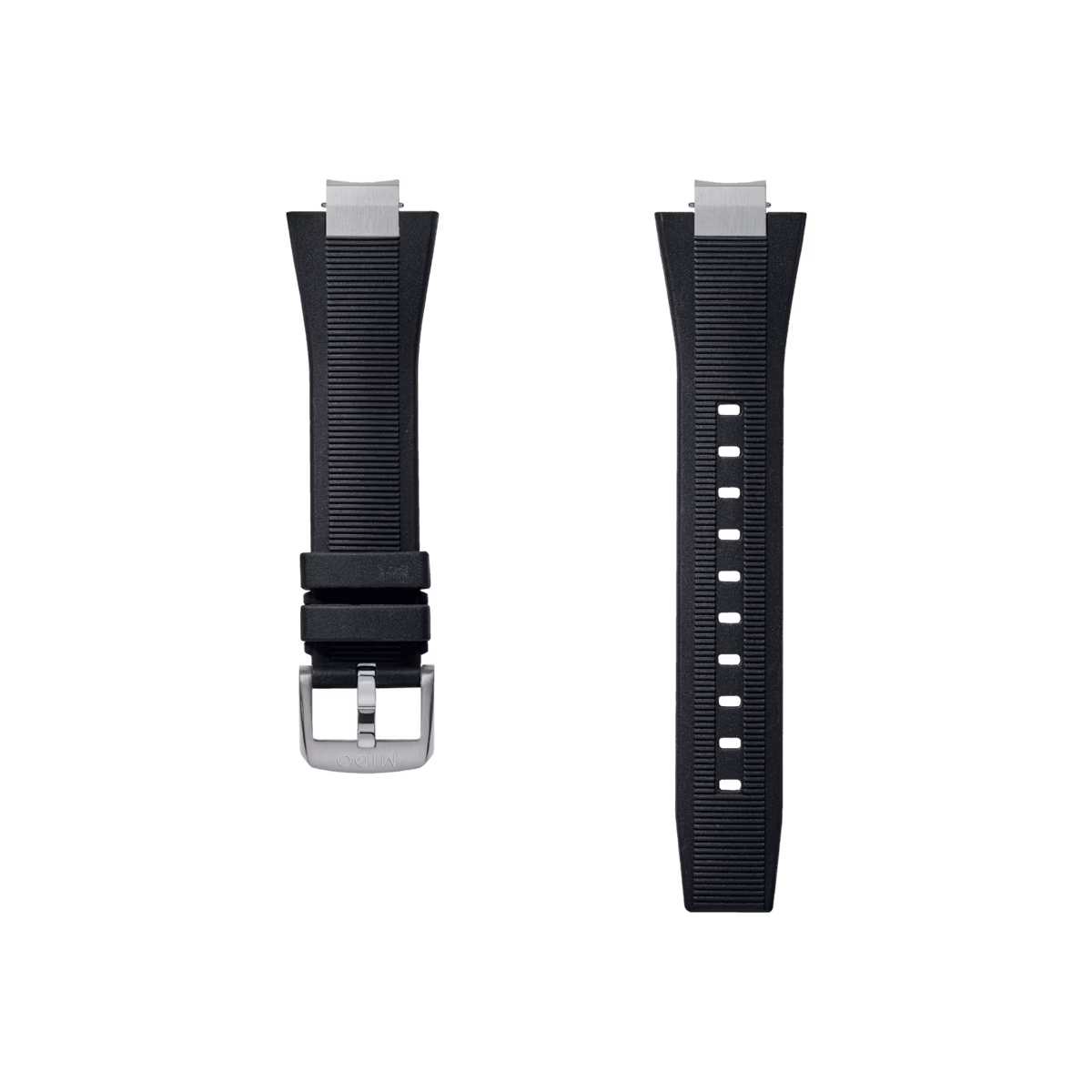 Mido replacement bracelet rubber black 22 mm M852.018.741