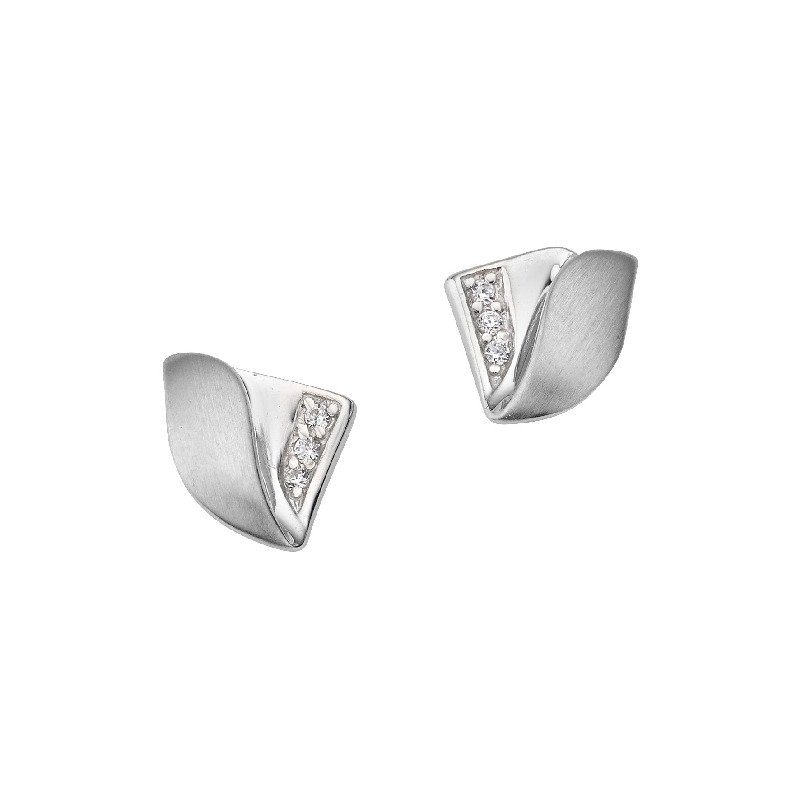 CEM 925 silver stud earrings BOS905173