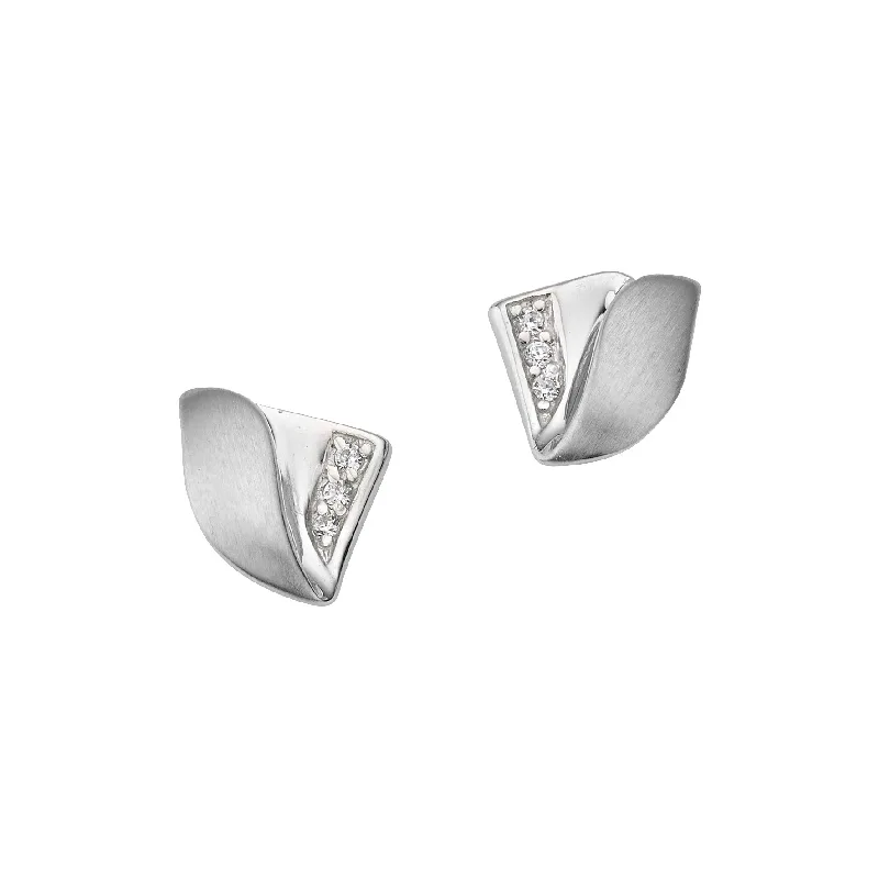 CEM 925 silver stud earrings BOS905173