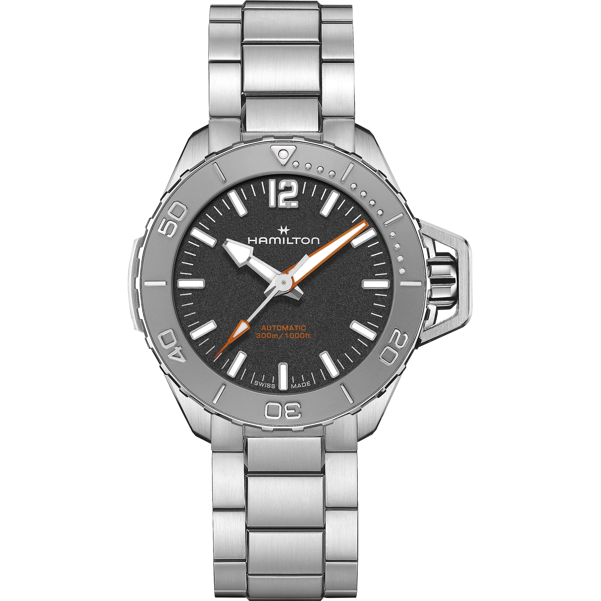 Hamilton Khaki Navy Frogman Automatic H77485130 Men's Watch