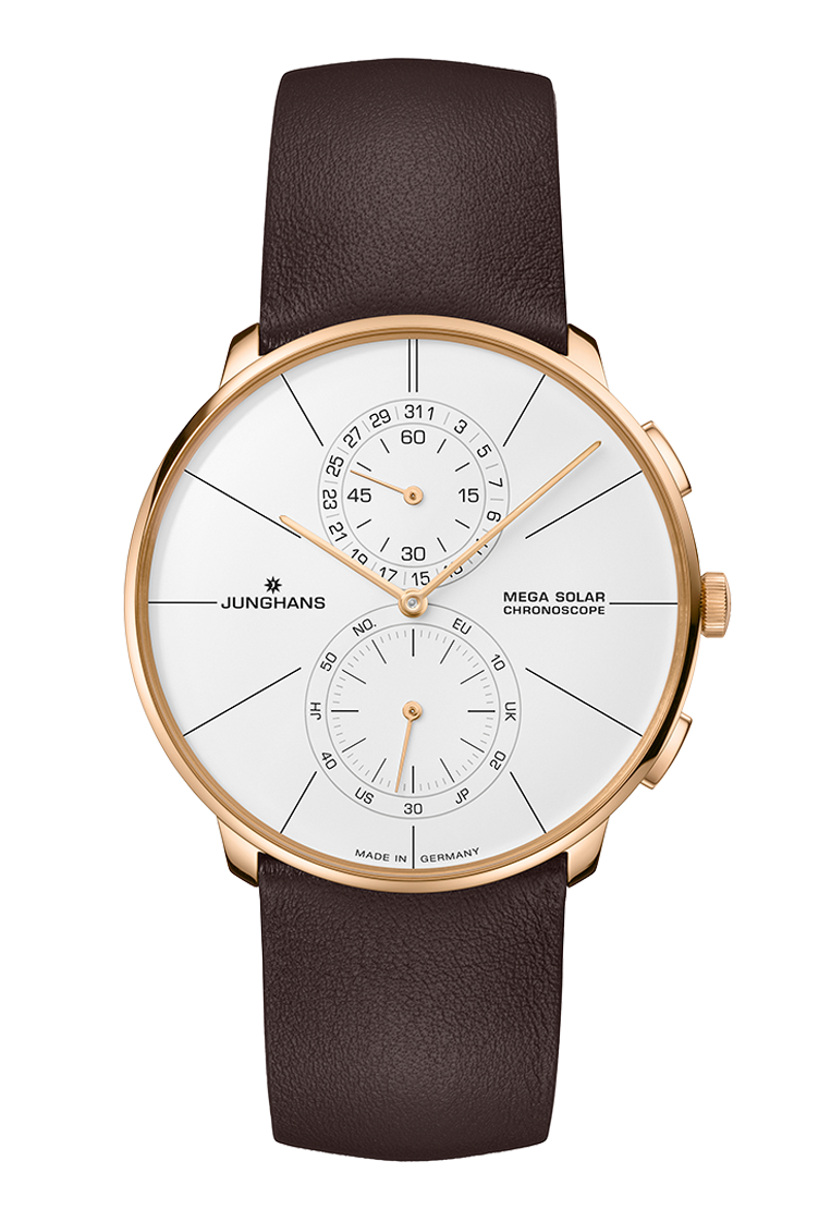 Junghans Meister Fine Chronoscope Mega Solar Men's Watch 059/7201.00