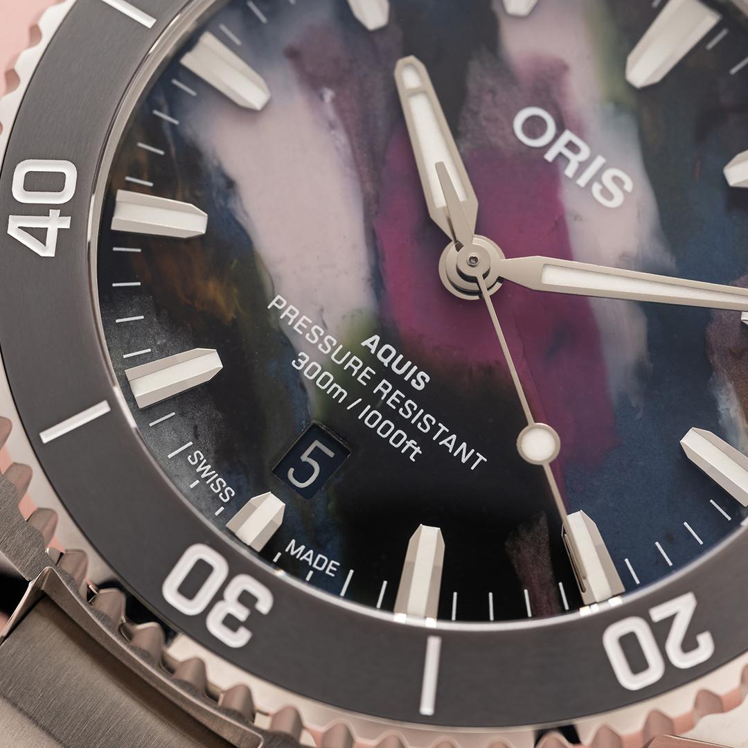 Oris men's watch Aquis 01 733 7787 4150-07 8 22 04PEB