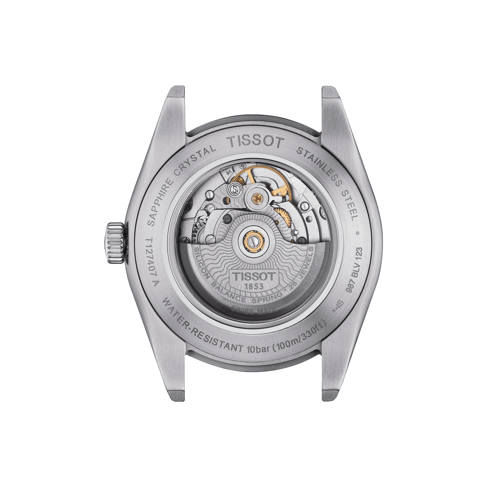 Tissot Gentleman Powermatic men's watch T127.407.11.351.00