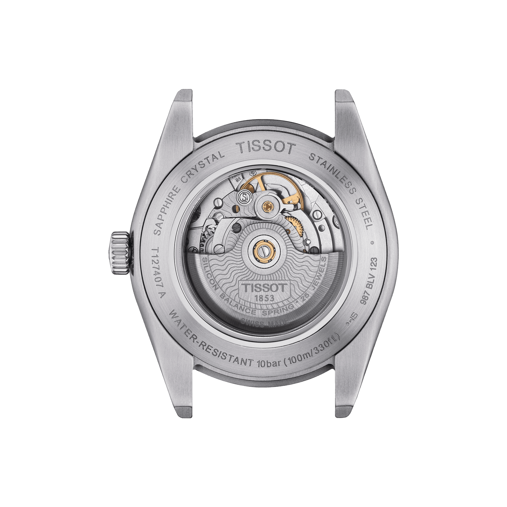 Tissot Gentleman Powermatic men's watch T127.407.11.351.00