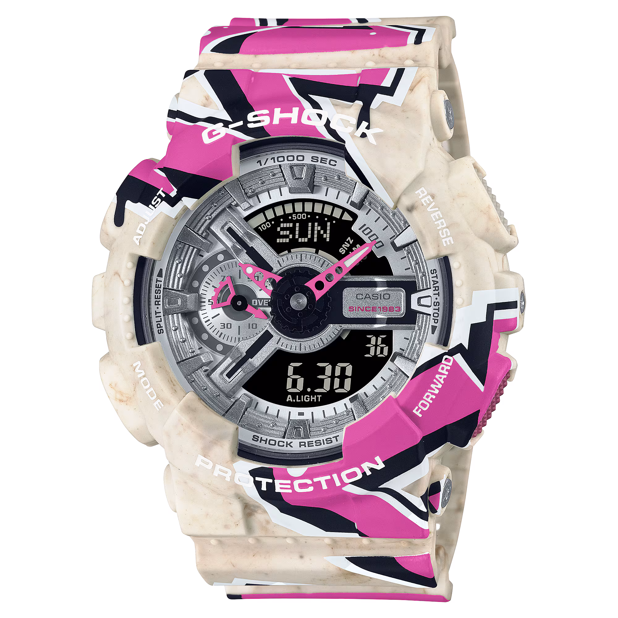 G-Shock Analog-Digital Street Spirit Series Men's Watch GA-110SS-1AER