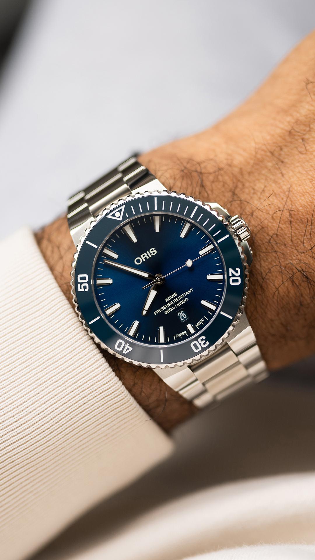 Oris Aquis Date Automatic unisex watch , 01 733 7789 4135-07 8 23 04PEB