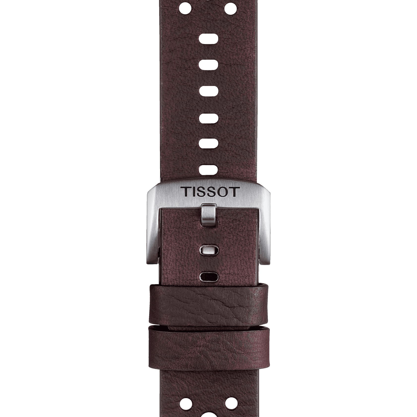 Tissot replacement strap brown leather