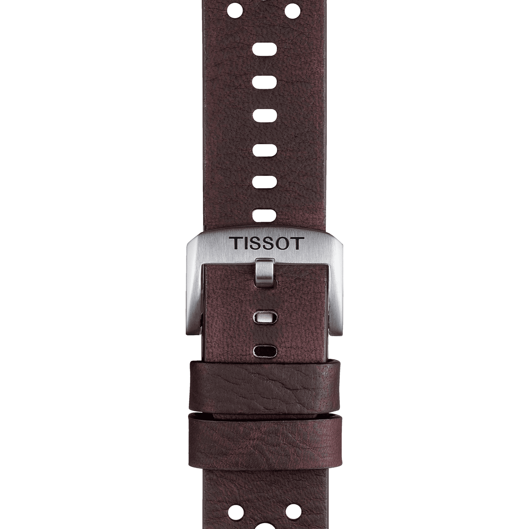 Tissot replacement strap brown leather