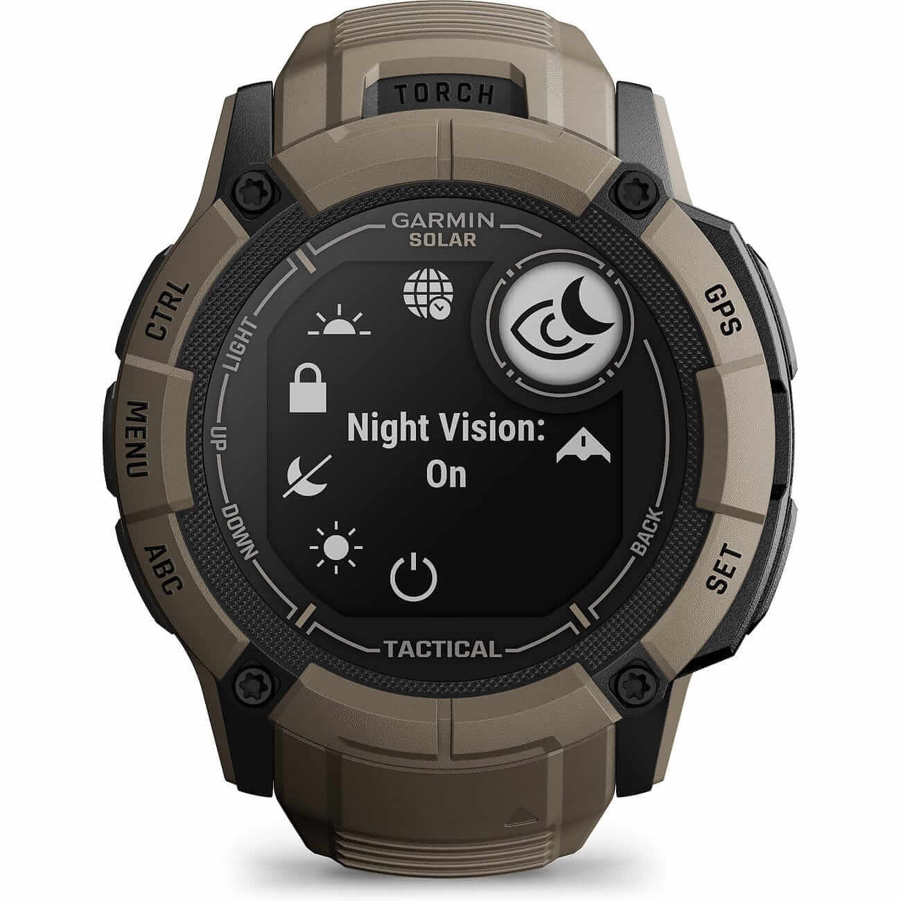 Garmin Instinct 2X Solar - Tactical Edition Olive Green Men's Watch 010-02805-02