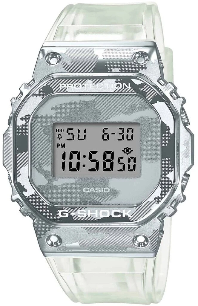 Casio G-Shock Men's Watch Limited Edition Skeleton Camouflage GM-5600SCM-1ER