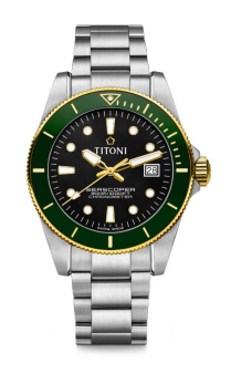 Titoni Seascoper men's watch 83300 SYS-GN-248