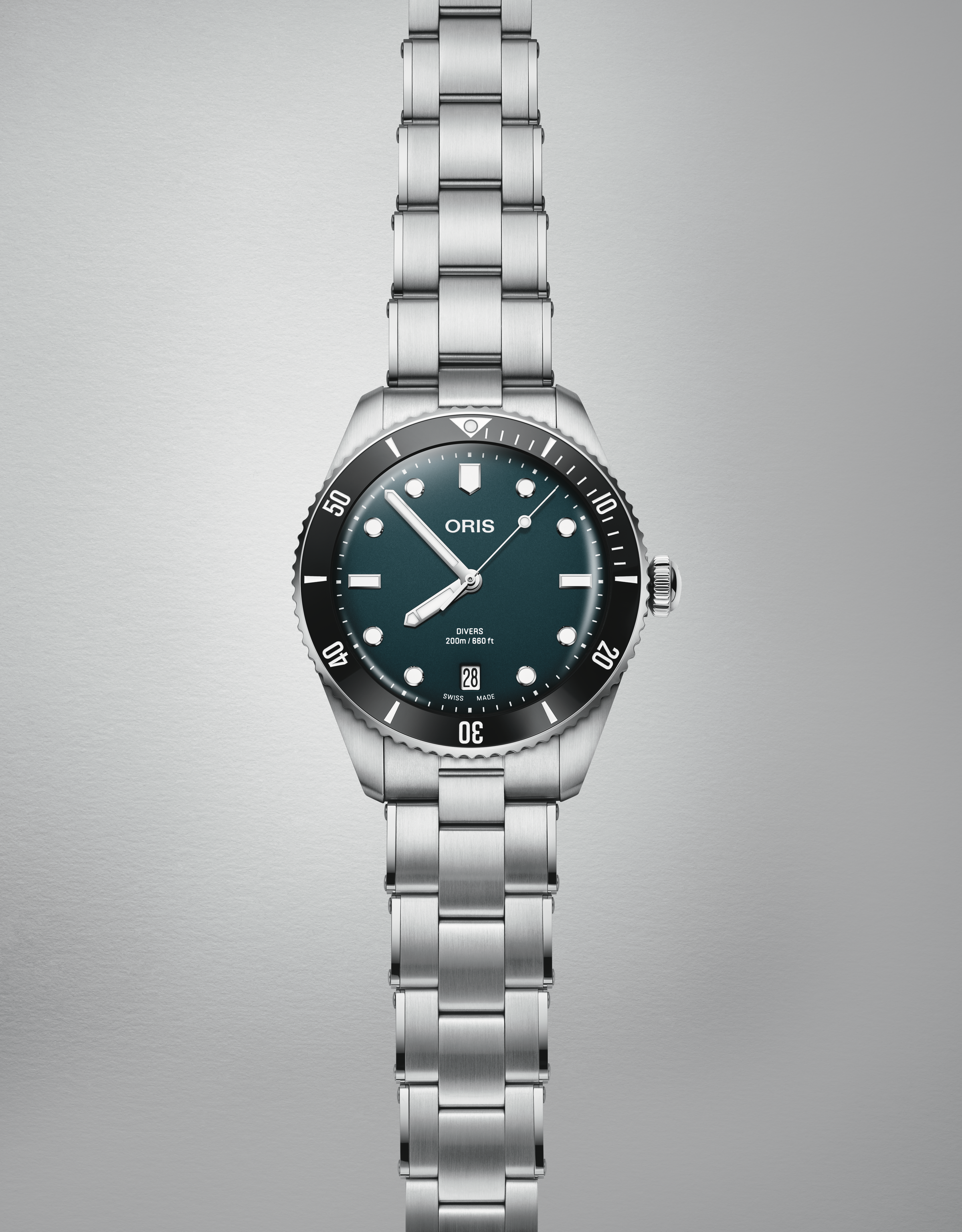 Oris Divers Date Automatic unisex watch , 01 733 7795 4055-Set