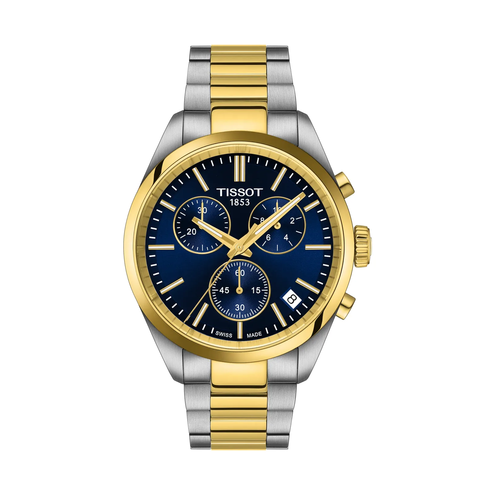 Tissot PR 100 Chronograph Quartz 40 mm Blue Men's Watch T150.417.22.041.00