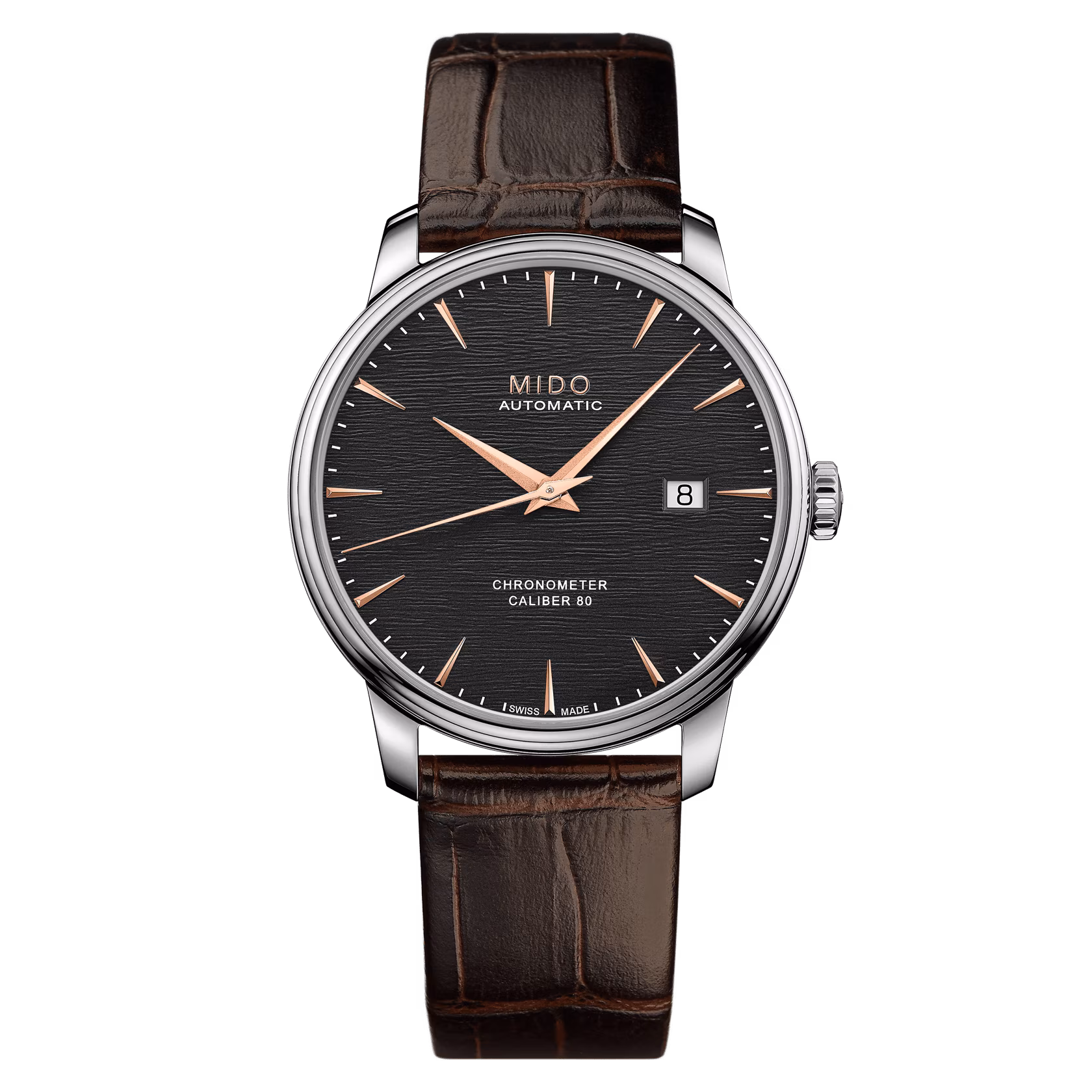 Mido Baroncelli Chronometer Silicon Gent Men's Watch M027.408.16.061.00
