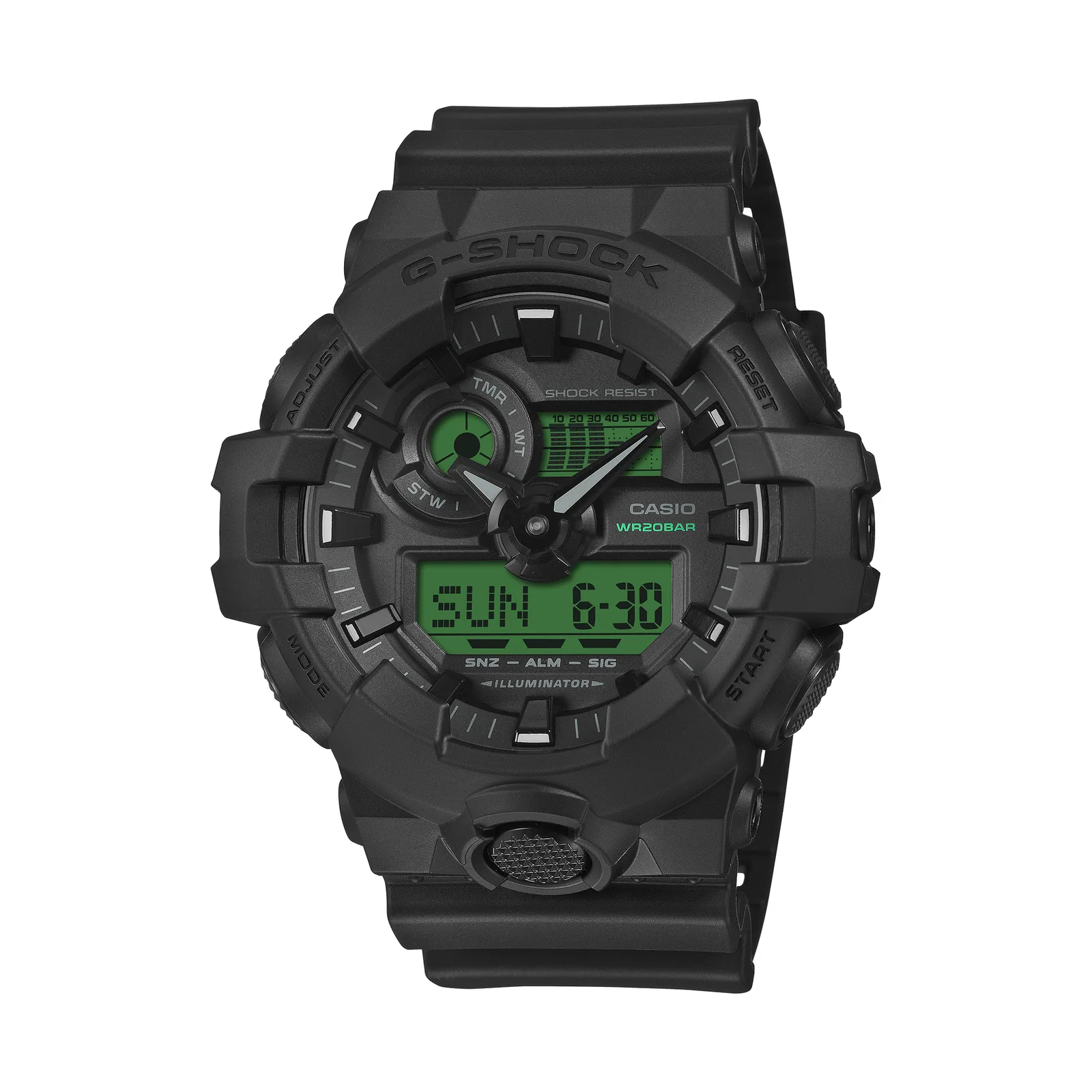 G-Shock ANALOG DIGITAL SERIES GA-700 Mens Watch GA-700BEG-1AER