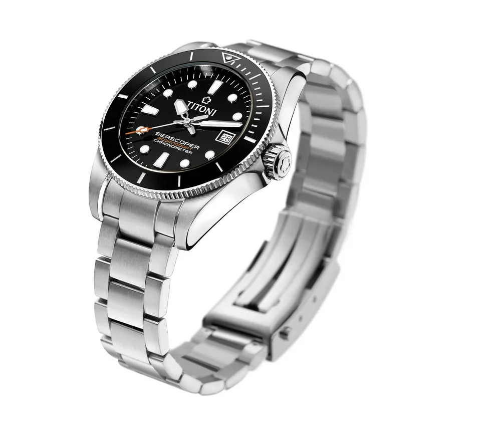 Titoni Seascoper 300 men's watch 83300 S-BK-702