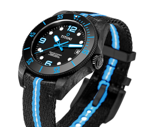 Titoni Seascoper men's watch 83600 CBL-T3-256