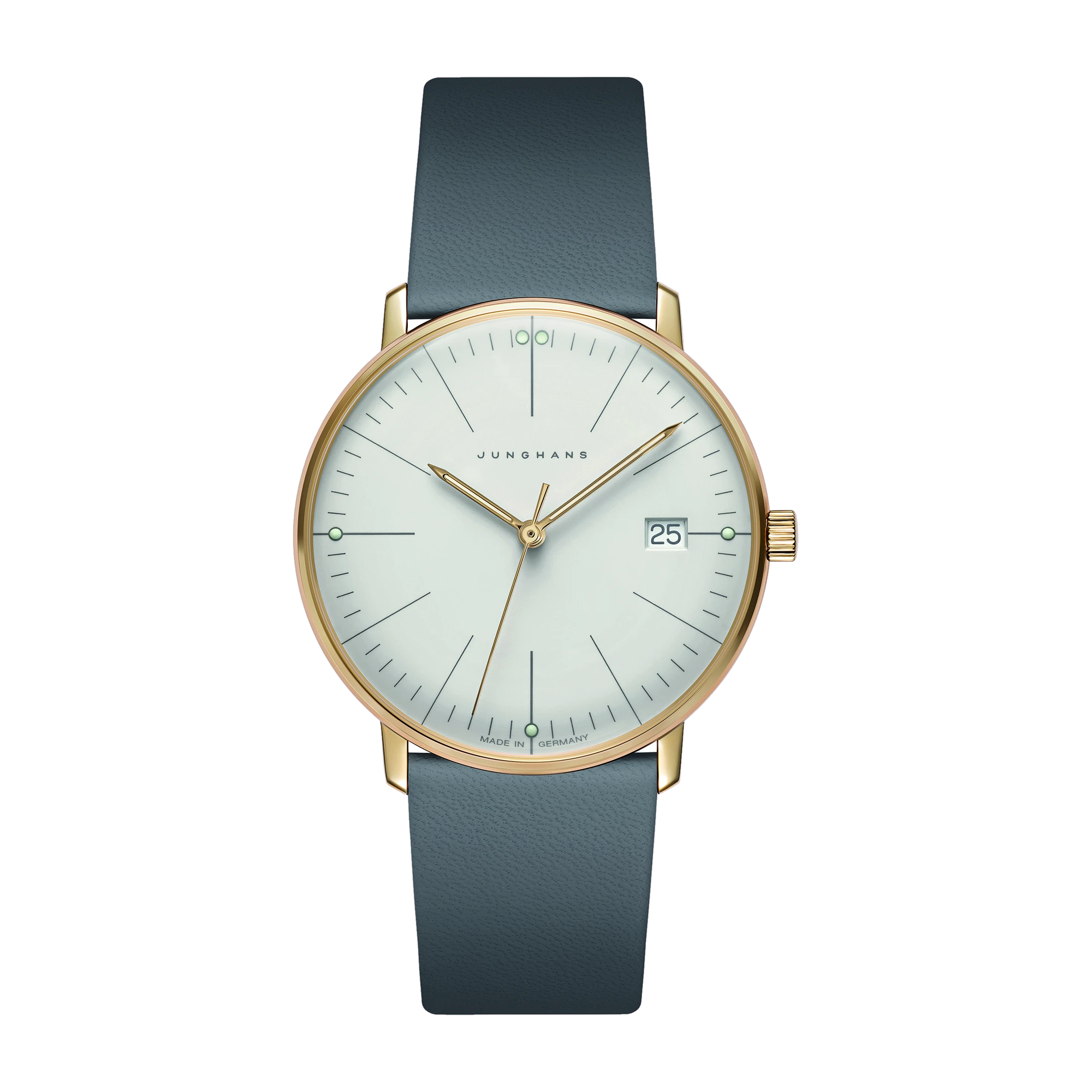 Junghans max bill ladies sapphire glass ladies watch 047/7853.02