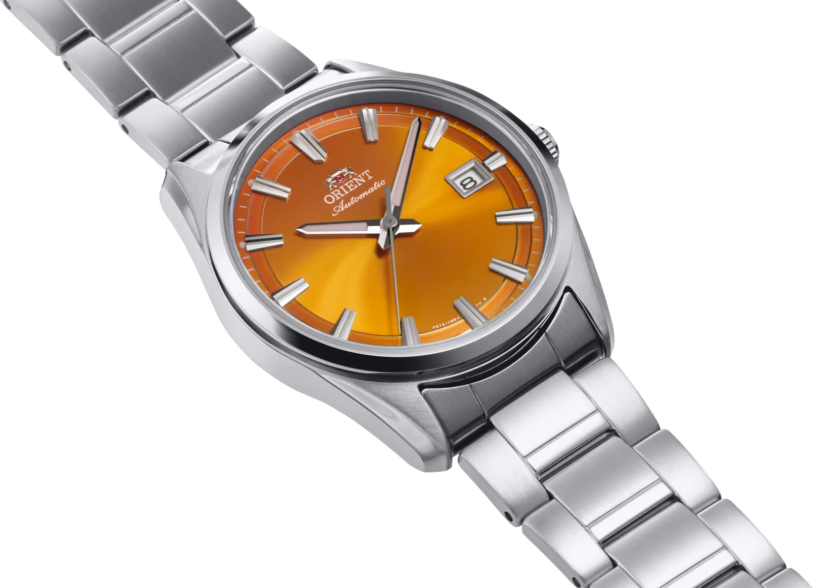 Orient Stretto Automatic 38.5 mm Orange Men's Watch RA-AC0R08Y30B