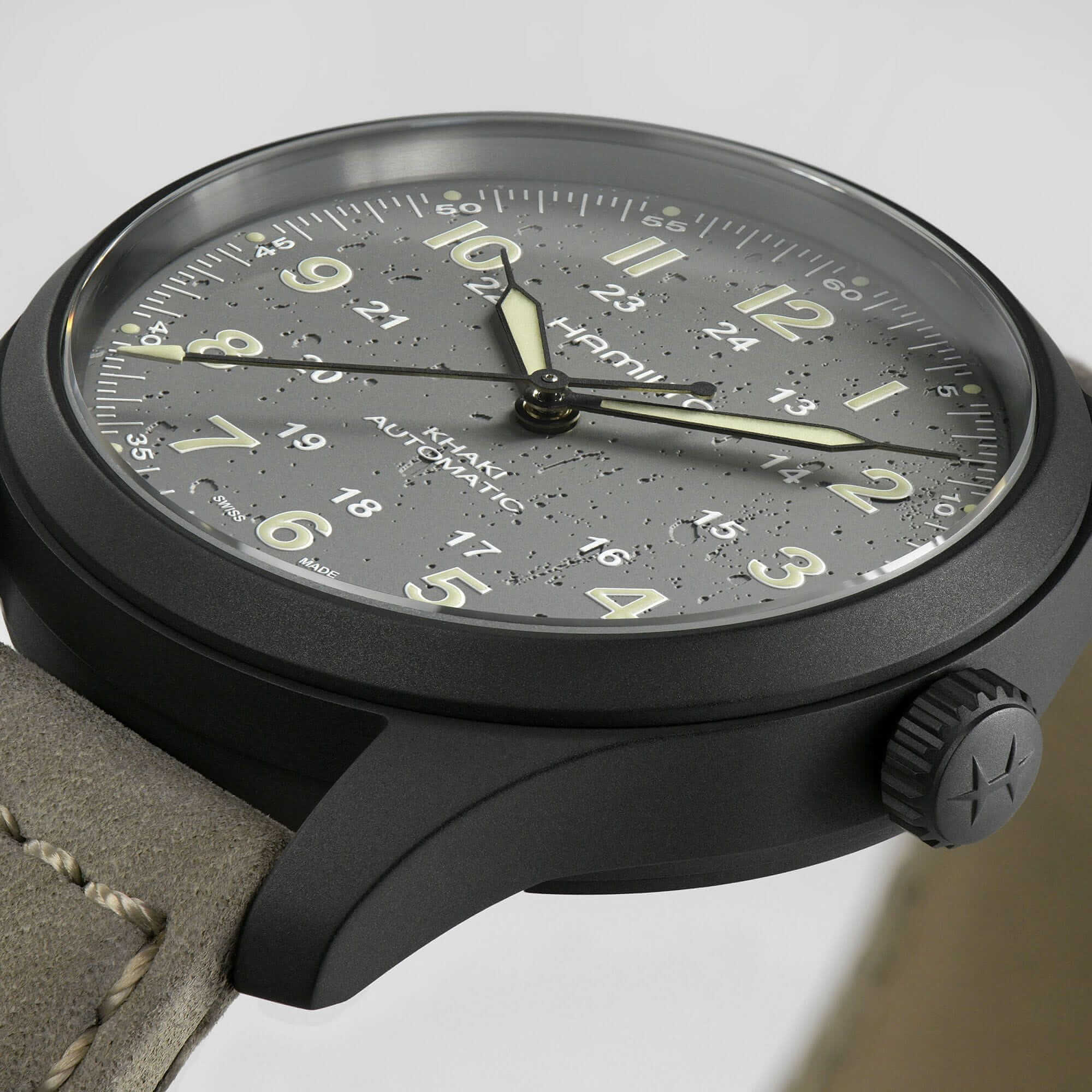 Hamilton Khaki Titanium Automatic H70215880 Unisex Watch