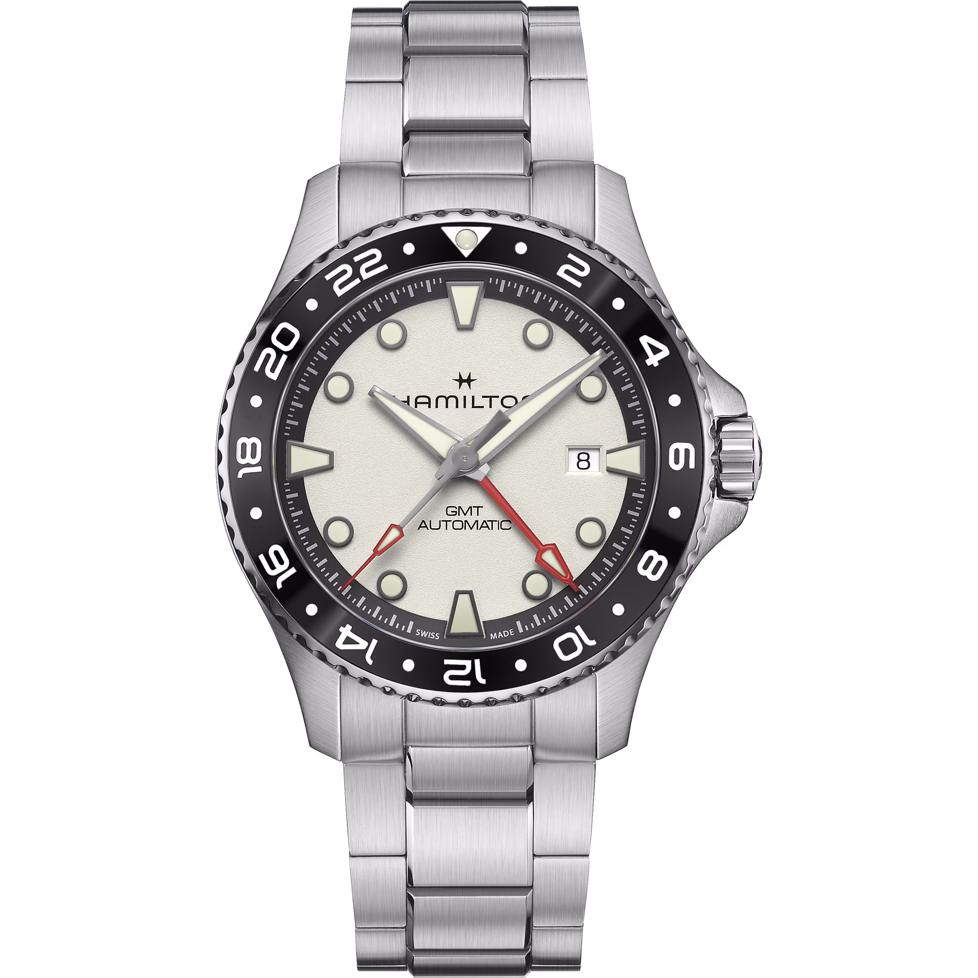 Hamilton KHAKI NAVY SCUBA AUTOMATIC GMT 43MM Men's Watch H82555150