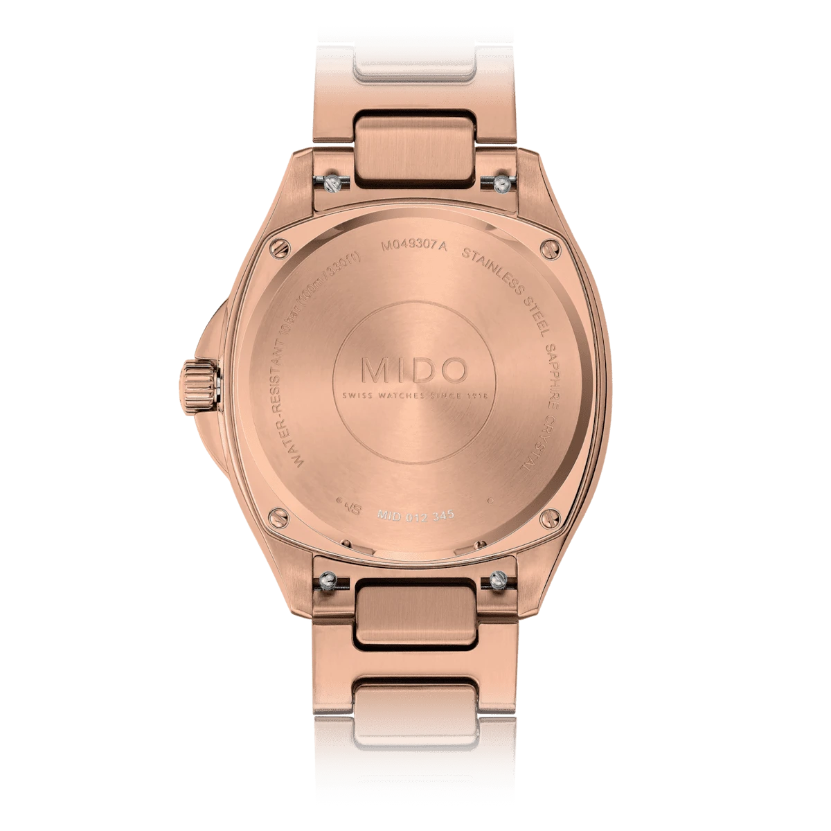 Mido Multifort TV 35 Rose Gold men's watch M049.307.33.296.00