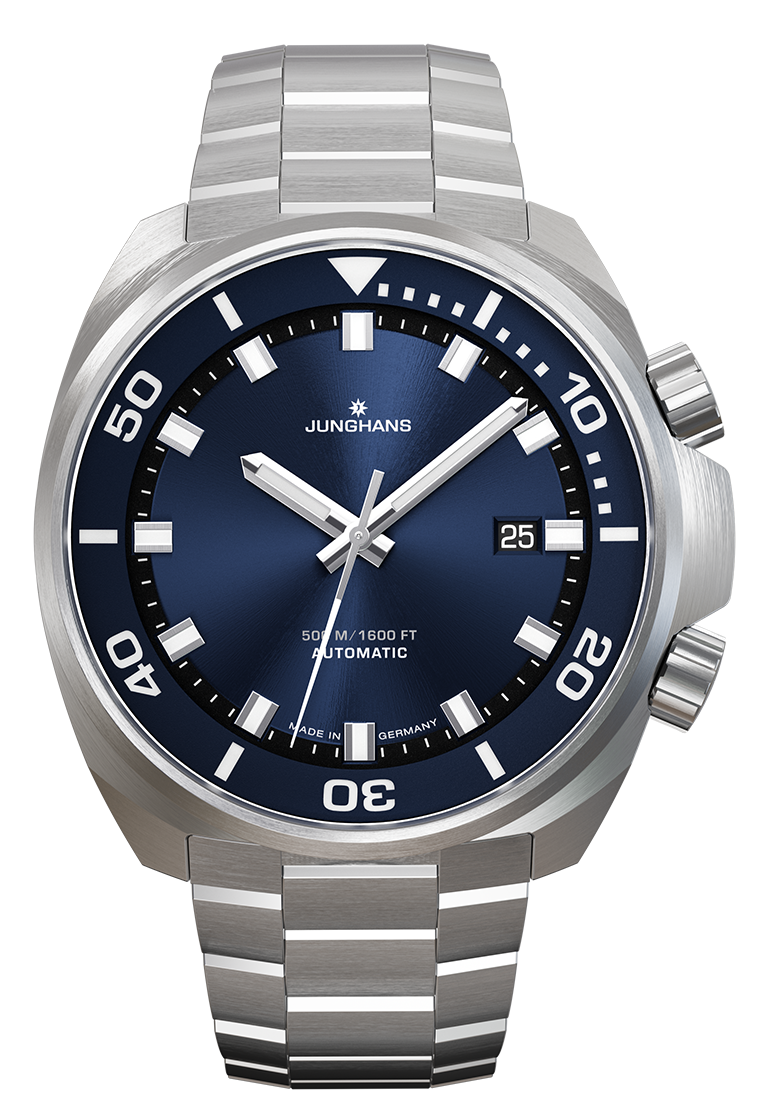 Junghans Aquaris Blue men's watch 27/4660.44