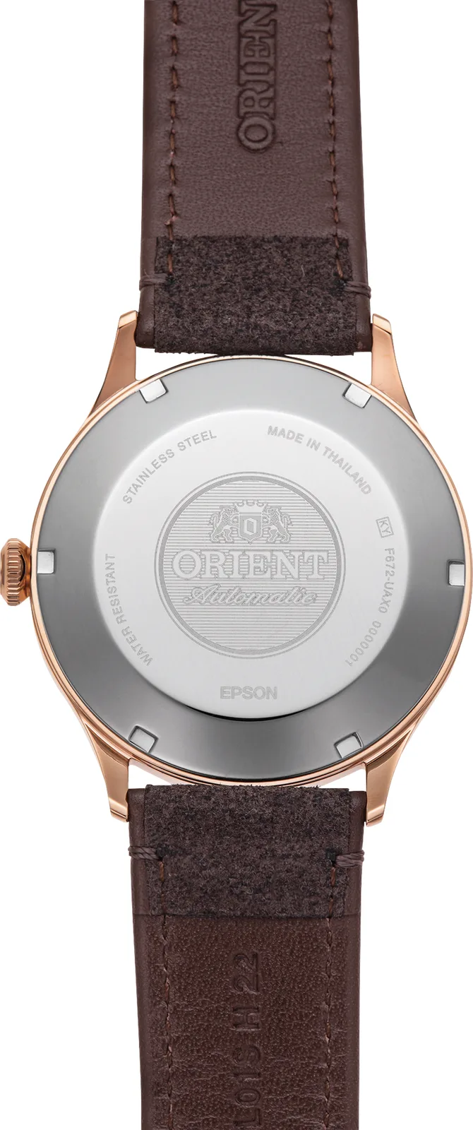 Orient Bambino Automatic 42 mm Brown Men's Watch RA-AC0P04Y30B